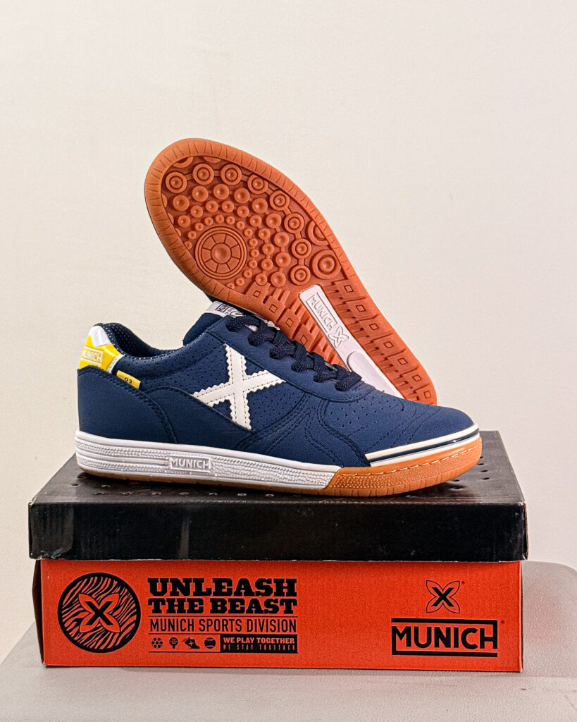 TÊNIS MUNICH G3-INDOOR + BRINDES (PRONTA ENTREGA)